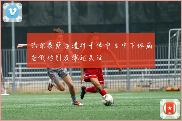 巴尔泰萨吉遭对手传中击中下体痛苦倒地引发球迷关注